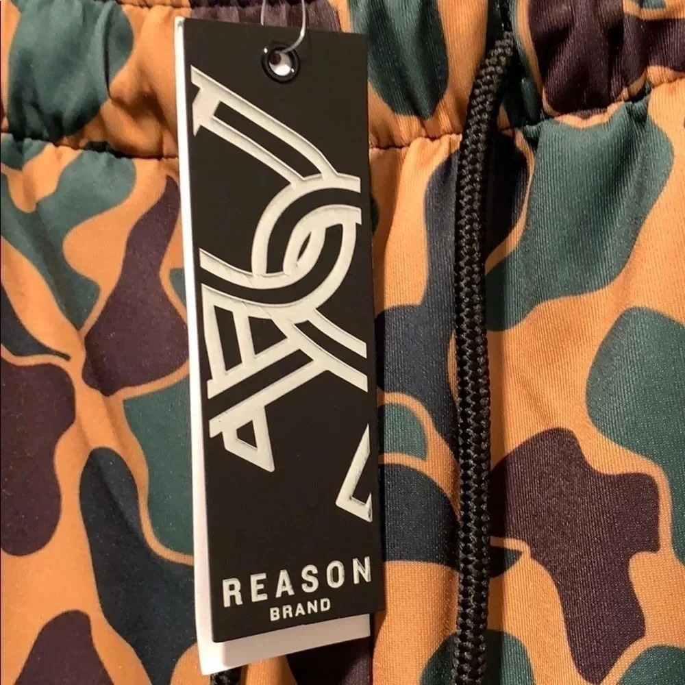 Reason Camo Drawstring Jogger Pants NWT - Picture 9 of 11